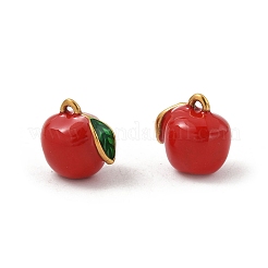 304 Stainless Steel Enamel Charms&nbsp;STAS-P396-01B-G01