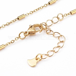 304 Stainless Steel Heart with Dog Paw Print Pendant Necklaces&nbsp;X-NJEW-JN03351-05