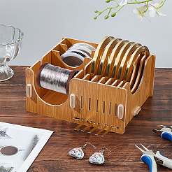 DIY Wooden Copper Foil Tape Dispenser&nbsp;AJEW-WH0270-375B
