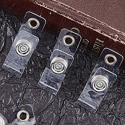 50Pcs PVC ID Badge Holder Strap&nbsp;FIND-CP0003-14C