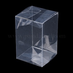 Rectangle Transparent Plastic PVC Box Gift Packaging&nbsp;CON-F013-01I