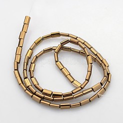 Electroplate Non-magnetic Synthetic Hematite Beads Strands&nbsp;G-J220-04
