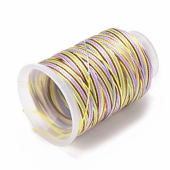 5 Rolls 12-Ply Segment Dyed Polyester Cords&nbsp;WCOR-P001-01B-09