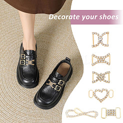 24Pcs 12 Styles Crystal Rhinestone Shoe Lace Decoration&nbsp;FIND-GA0005-07