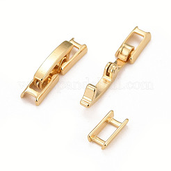 Eco-Friendly Brass Watch Band Clasps&nbsp;KK-M225-27G