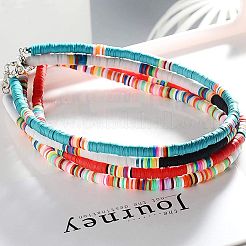 150G 15 Colors Handmade Polymer Clay Beads&nbsp;CLAY-JP0001-12-6mm