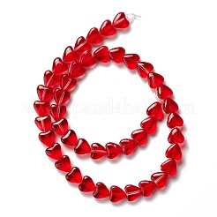 Transparent Glass Beads Strand&nbsp;GLAA-F112-01G