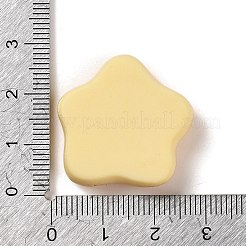 Star Cartoon Word Be Your Best Opaque Resin Decoden Cabochons&nbsp;X-RESI-R447-02C