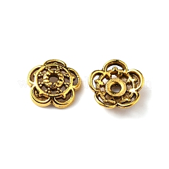 Tibetan Style Alloy Bead Caps&nbsp;FIND-WH0116-07A-AG