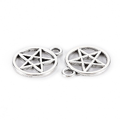 Tibetan Style Alloy Pendants&nbsp;LS-TIBE-S323-103AS-RS
