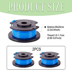 2Pcs AC14RL3A String Trimmer Replacement Spool Line For Ryobi One+ 24V&nbsp;FIND-TAC0011-128A