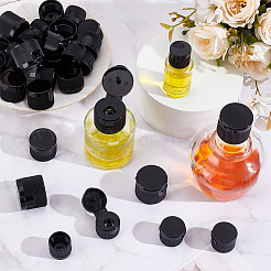 32Pcs 4 Styles Plastic Bottle Caps&nbsp;FIND-GF0008-56A