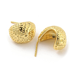 Rack Plating Brass Teardrop Stud Earrings&nbsp;EJEW-K263-21G