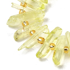 Natural Quartz Crystal Beads Strands&nbsp;G-F800-E12