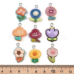 Opaque Resin Pendants&nbsp;RE-CBA5D24-05