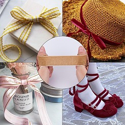 Velvet Ribbon&nbsp;SRIB-WH0006-18G