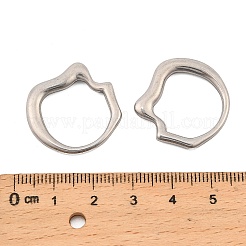 304 Stainless Steel Linking Rings&nbsp;STAS-B099-10P