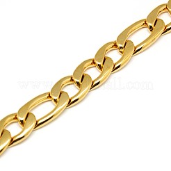 Fashionable 304 Stainless Steel Figaro Chain Necklaces for Men&nbsp;STAS-A028-N019G