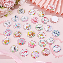 1 Bag Glass Cabochons&nbsp;GGLA-PH0001-41B