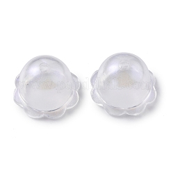 Transparent Acrylic Bead Caps&nbsp;OACR-P007-46