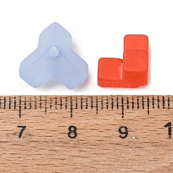 Frosted Transparent Acrylic Beads&nbsp;SACR-T362-01B