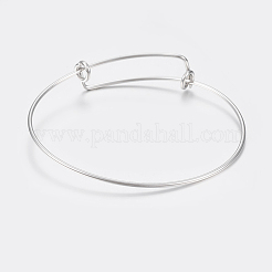 Tarnish Resistant Adjustable 304 Stainless Steel Bangles&nbsp;BJEW-K187-03P
