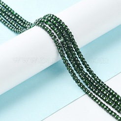 Synthetic Green Goldstone Beads Strands&nbsp;G-F748-O03-01