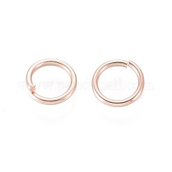 304 Stainless Steel Open Jump Rings&nbsp;STAS-O098-01RG-15