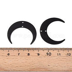 Ion Plating(IP) 201 Stainless Steel 2-Loop Link Pendants&nbsp;STAS-N090-LA038-01