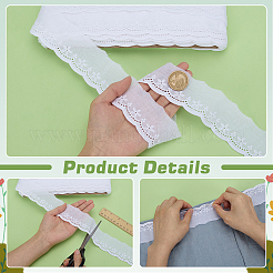 Cotton Ribbon&nbsp;OCOR-WH0111-65A