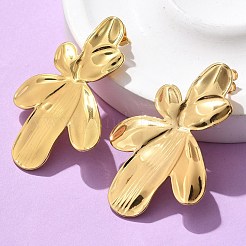 304 Stainless Steel Stud Earrings for Women&nbsp;EJEW-U047-03G
