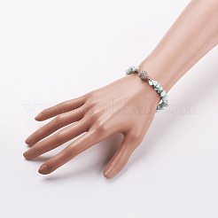 Natural Larimar Bracelets&nbsp;BJEW-JB03476-04