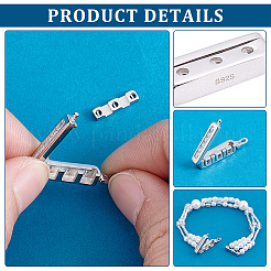 1Pc 925 Sterling Silver Twister Clasps&nbsp;STER-PH0003-07