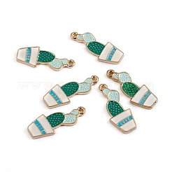Alloy Enamel Pendants&nbsp;ENAM-WH0047-27G