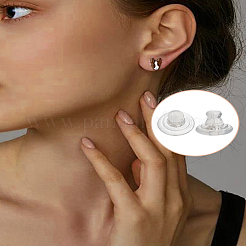 10Pcs Silicone Ear Nuts&nbsp;FIND-LP0005-63S
