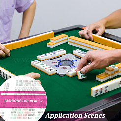 Plastic Mahjong Rules Reader&nbsp;AJEW-WH0796-53C
