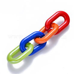 Opaque Acrylic Linking Rings&nbsp;OACR-S036-006A-H