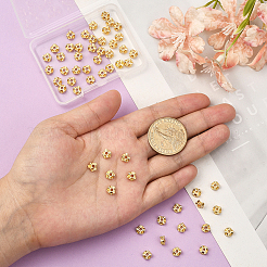 80Pcs Brass Spacer Beads&nbsp;KK-BBC0020-77