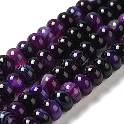 Natural Agate Beads Strands&nbsp;G-H295-C03