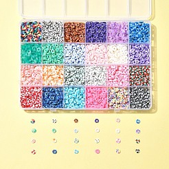 168G 24 Styles Handmade Polymer Clay Beads&nbsp;CLAY-FS0001-38