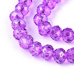 Baking Paint Glass Beads Strands&nbsp;EGLA-Q120-D-A02