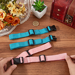 2Pcs 2 Colors Polyester Adjustable Strap with Plastic Clasp&nbsp;FIND-CN0002-46