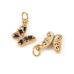 SHEGRACE Brass Micro Pave Cubic Zirconia Charms&nbsp;XGRQ5K654-628G-H
