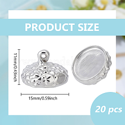 20Pcs Autumn Theme Zinc Alloy Pendants&nbsp;FIND-BC0019-64P