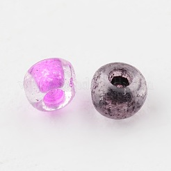 Round Glass Seed Beads&nbsp;GLAA-Q016-1
