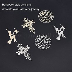 12Pcs 6 Style 201 Stainless Steel&nbsp;STAS-UN0024-95