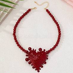 Baking Paint Alloy Pendant Necklaces & Stud Earrings & Ring & Bangle&nbsp;WGD946B-05