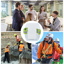 4Pcs Polyester & PVC Arm Band ID Badge Card Holder&nbsp;OFST-GF0001-04A