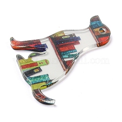 Opaque Acrylic Pendants&nbsp;SACR-P026-B03