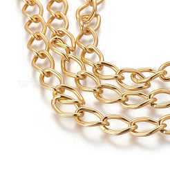 Rhombus Aluminium Twisted Chains Curb Chains&nbsp;X-CHR001Y-29